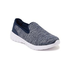 Memory Foam Lightweight Women’s Slip On Sneakers Athletic Works Shoes Color Navy